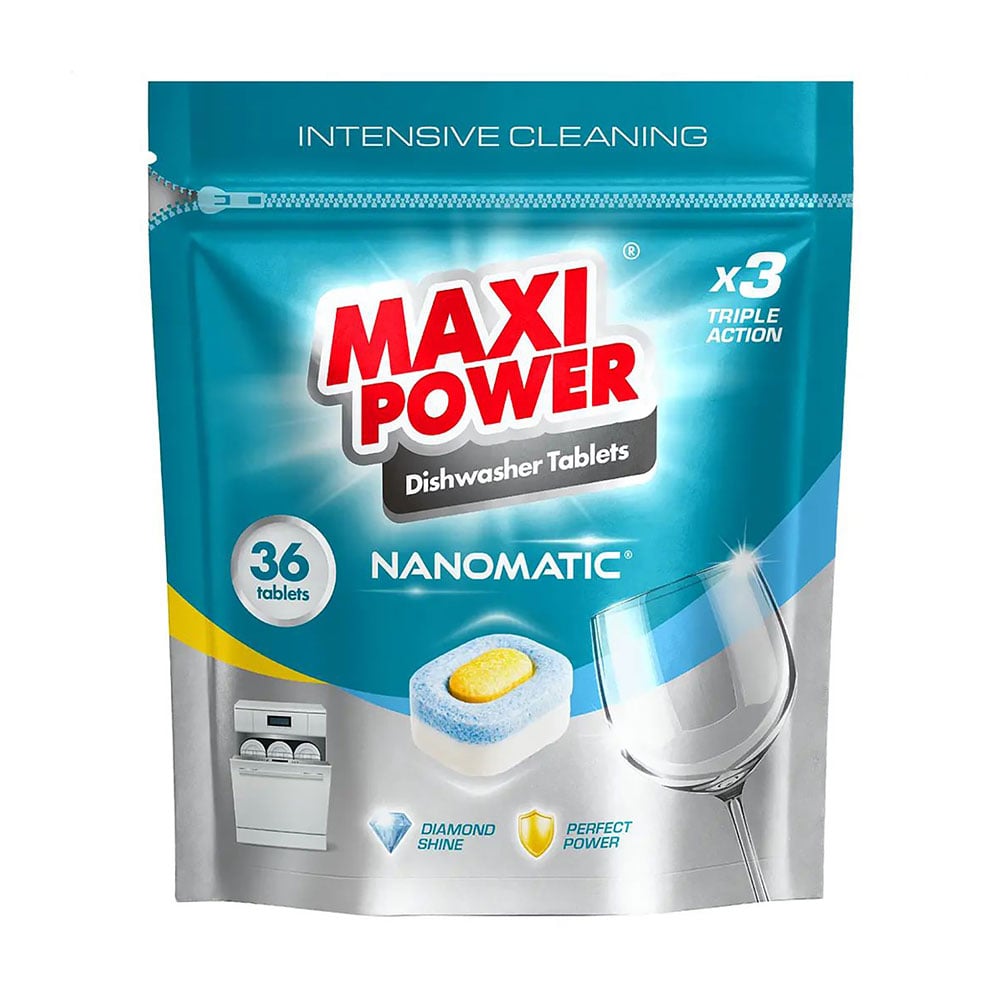 Таблетки для посудомийних машин Maxi Power Nanomatic, 36 шт